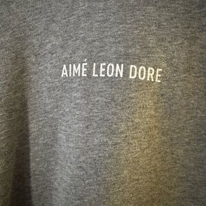 Aimé Leon Dore Gray hoodie